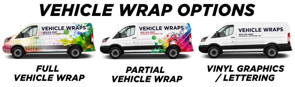 Sherwood Park Vehicle Wraps vehicle wrap options